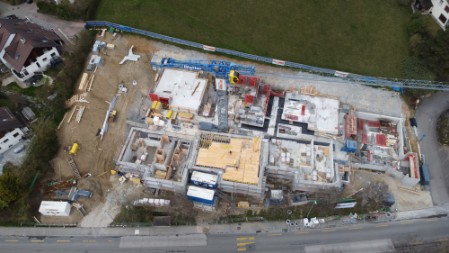 Neubau neun DEFH, Siedlung Hohberg